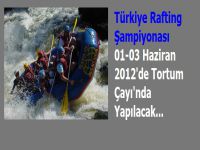 Tortum Çayı'nda Rafting Heyecanı Yaşanacak