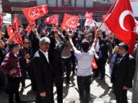 MHP Milletvekili Adayları Horasan’da Yoğun İlgi Gördü