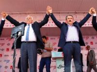 Milli İttifak Erzurum’da Miting Yaptı