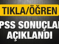 KPSS sonuçları açıklandı