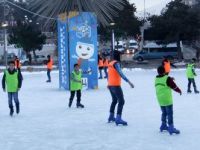 Büyükşehir'den Buz Pateni Kursu