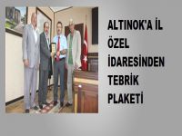 Yeni Valiye plaket...