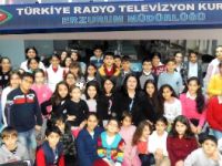 TRT Erzurum Müdürlüğü Türk Halk Müziği Çocuk Korosu'ndan Canlı Radyo Yayını