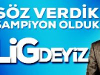 B.B. ERZURUMSPOR ŞAMPİYON OLDU