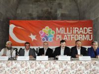 Milli İrade Platformu Basın Açıklaması