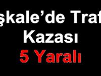 Aşkale’de Trafik Kazası: 5 Yaralı