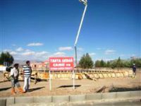 Erzurum'da Yahya Akdağ Camii...