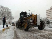 Erzurum’da Karla Mücadele Başladı