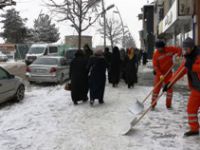 ERZURUM’DA KARLA MÜCADELE