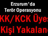 Erzurum’da Pkk/kck Üyesi 3 Kişi Yakalandı