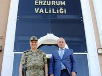 PAŞA'DAN VALİ AZİZOĞLU'NA ZİYARET