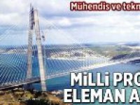 Milli projelere eleman aranıyor.