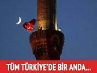 Tüm Türkiye'de eller dua için açıldı...Askerimize ve Milletimize bütün camilerde dua edildi.