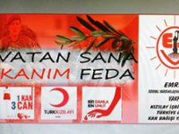 “Vatan sana kanım feda” kan bağış kampanyası