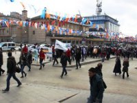 Erzurum'da 'Sağlık İçin Birlikte 10 bin Adım’ yürüyüşü