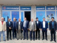 Rektör Çomaklı, Erzurum İli Tanıtma Derneğinin konuğu oldu