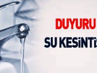 YAKUTİYE’DE KISMİ SU KESİNTİSİ