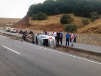 Aşkale’de trafik kazası: 5 yaralı