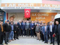 AKDAĞ TORTUM VE UZUNDERE’DE HEMŞEHRİLERİYLE BULUŞTU