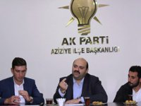 BAŞKAN ORHAN; HİZMETLERİMİZDE GENÇLERİN İSTİŞARESİNE İHTİYACIMIZ VAR