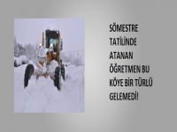 Öğretmen Yolu Gözlüyorlar...