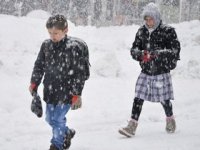 Flaş.. Flaş.. Erzurum'da Eğitime Kar Tatili