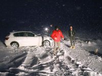 Erzurum'da Yoğun Kar Yağışı ve Tipi