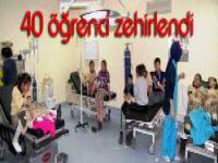 Erzurum'da 40 öğrenci zehirlendi...