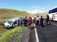 Erzurum’da trafik kazası: 1 ölü 2 yaralı