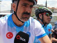 Milli Mücadelenin 100. Yılı anısına pedal çevirdiler