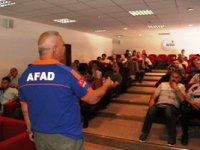 AFAD Erzurum’da ‘Şüpheli Posta ve Kimyasal Biyolojik Radyolojik ve Nükleer’ farkındalık eğitimi