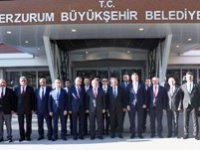 BAKAN TURHAN’DAN BÜYÜKŞEHİR’E ZİYARET