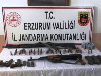 Erzurum’da kaçak silah operasyonu