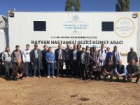 Mobil Hayvan Hastanesi Horasan’da