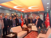 MHP Erzurum İl Başkanı Karataş meclis üyeleri ile istişare etti