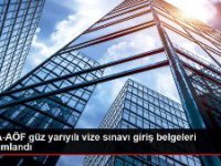 ATA-AÖF güz yarıyılı vize sınavı giriş belgeleri yayımlandı