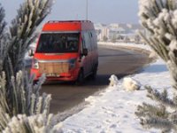 Erzurum’da soğuk hava ve sis etkili oluyor