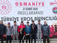 Erzurum Spor Lisesi ISF koştu