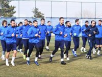 BB Erzurumspor Akhisarspor maçı hazırlıklarını sürdürdü