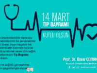 Çomaklı: “14 Mart Tıp Bayramı kutlu olsun”