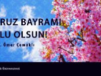 Prof. Dr. Çomaklı: “Nevruz bayramı kutlu olsun”