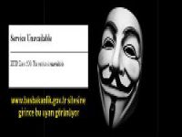 Anonymous'tan Başbakanlık'a saldırı...