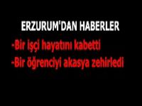 Erzurum'dan haberler...