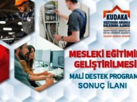 KUDAKA Mesleki Eğitimin Geliştirilmesi Mali Destek Programı sonuçları kesinleşti