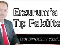 Gazeteci Yazar Esat Bindesen'in kaleminden 'Erzurum’a 2. Tıp Fakültesi…'