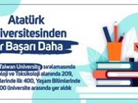 Atatürk Üniversitesi’nden bir başarı daha