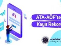 ATA-AÖF’ten kayıt rekoru