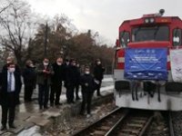 Türkiye’den Çin’e ilk ihracat treni Erzurum’a ulaştı