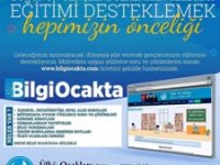 Türk gençliğinin yeni dijital eğitim platformu “Bilgi Ocakta” yayında