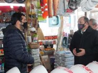 MHP İl Başkanı Karataş, esnafı yalnız bırakmadı